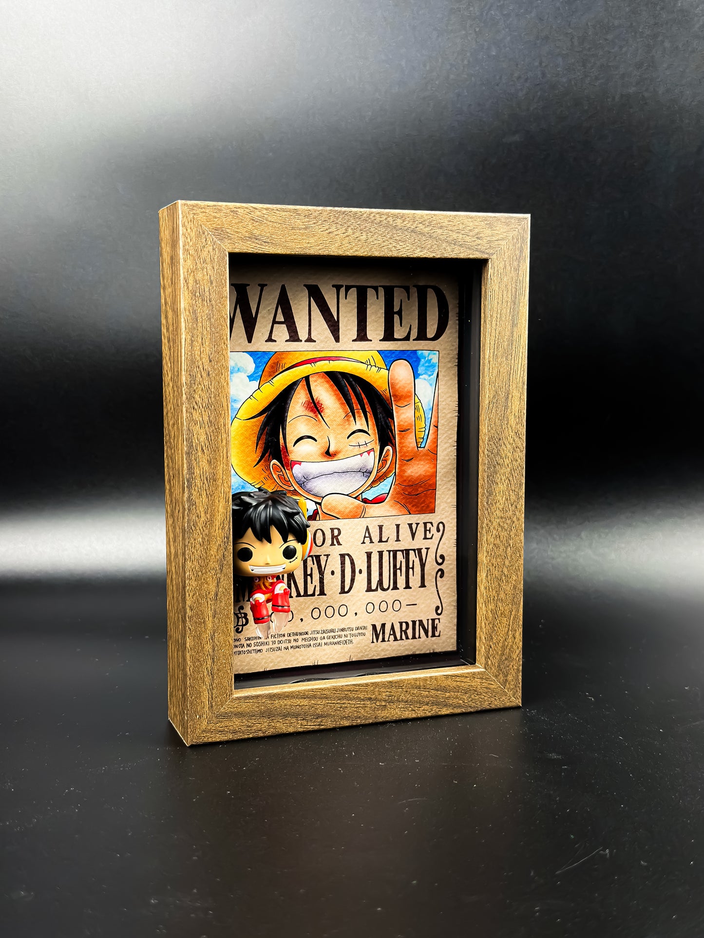 KRM™ Monkey D. Luffy - Wanted