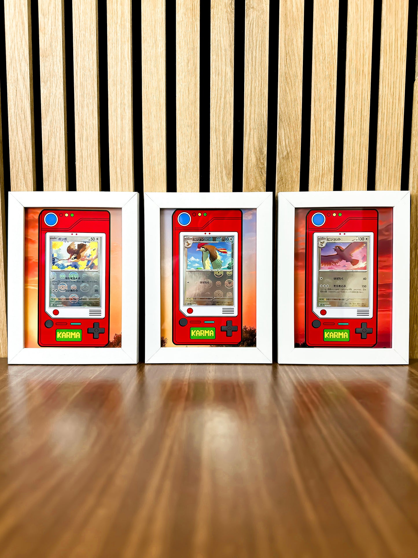 Pidgey Pidgeotto Pidgeot - Pokédex Three Set